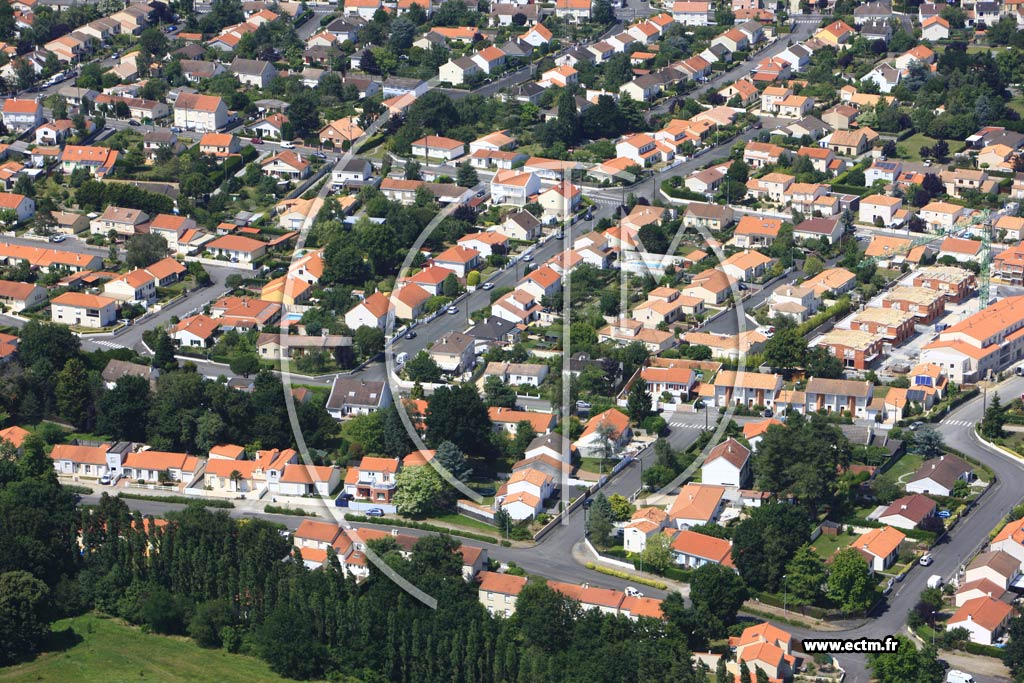 Photo arienne de Saint-Sbastien-sur-Loire (Jaunaie-Profondine)