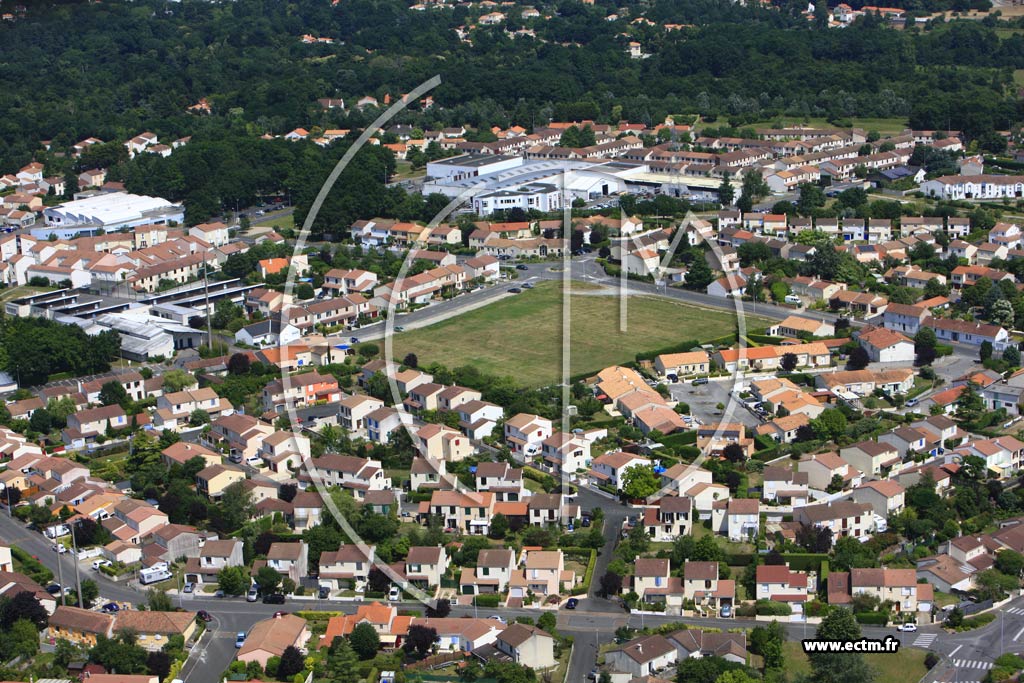 Photo arienne de Saint-Sbastien-sur-Loire (Savarires)