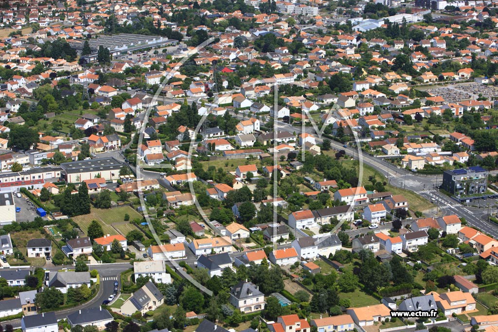 Photo arienne de Vertou (Beautour)