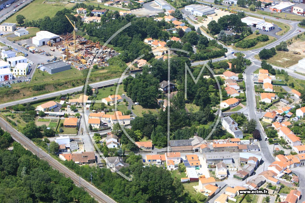 Photo arienne de Vertou (La Ville au Blanc)