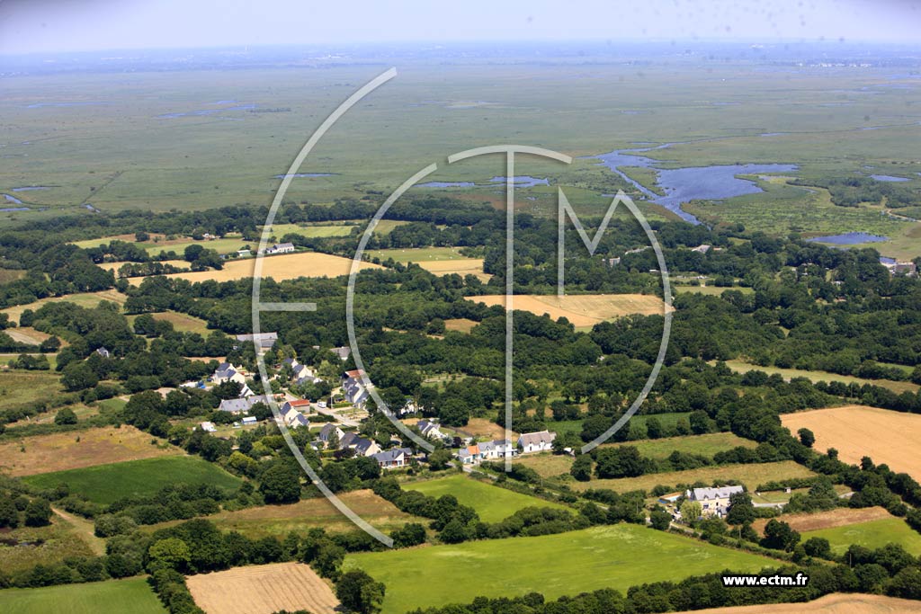 Photo arienne de Saint-Andr-des-Eaux (Les Landes)