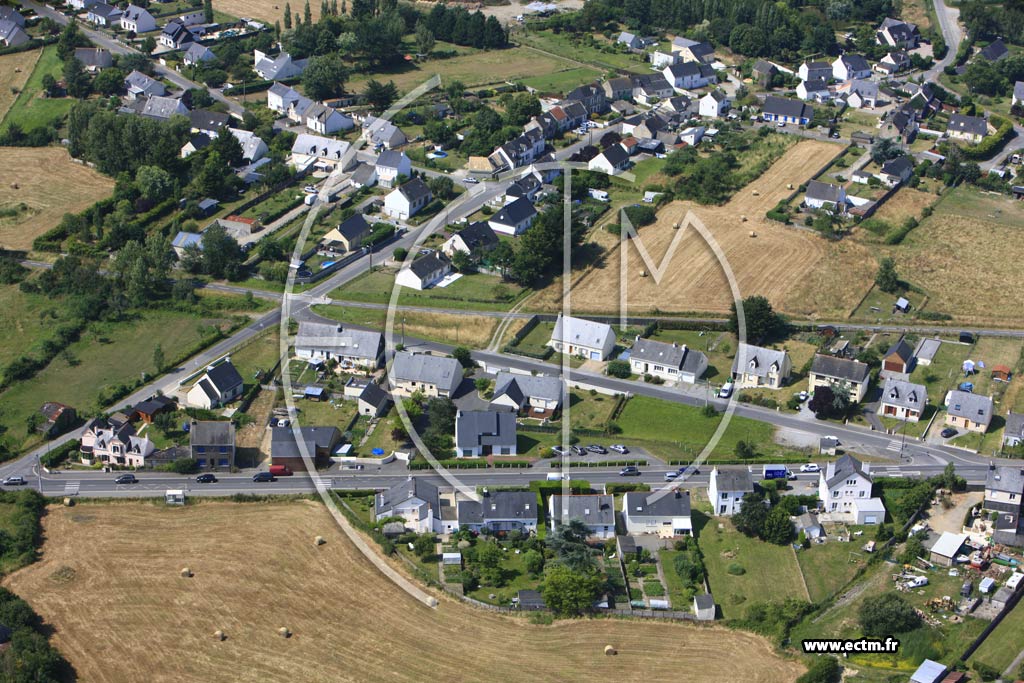 Photo arienne de Saint-Malo-de-Guersac (Centre)