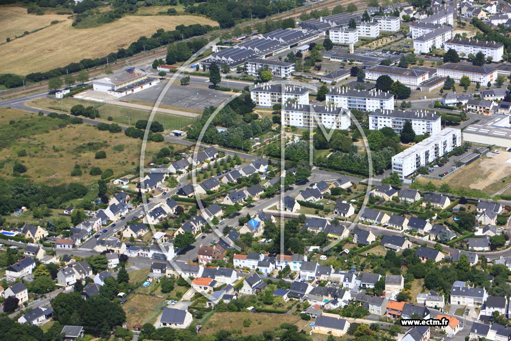 Photo arienne de Saint-Nazaire (Qubrais)