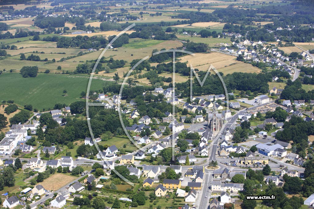 Photo arienne de Sainte-Reine-de-Bretagne