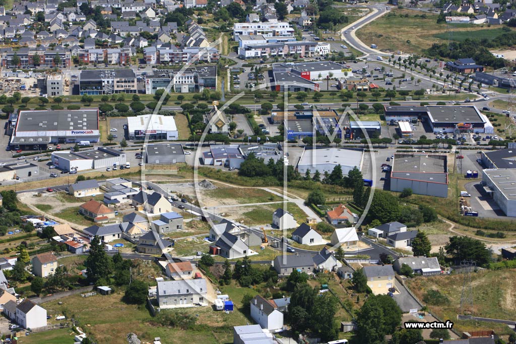 Photo arienne de Trignac (La Butte de Savine)