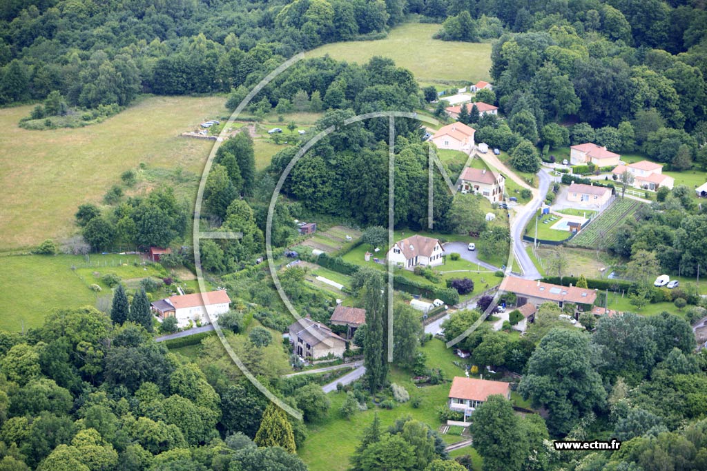 Photo arienne de Bonnac-la-Cte (Le Monteil)