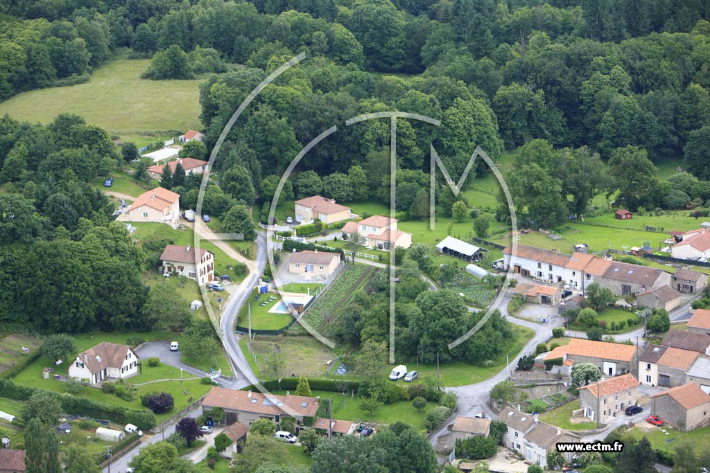 Photo arienne de Bonnac-la-Cte (Le Monteil)