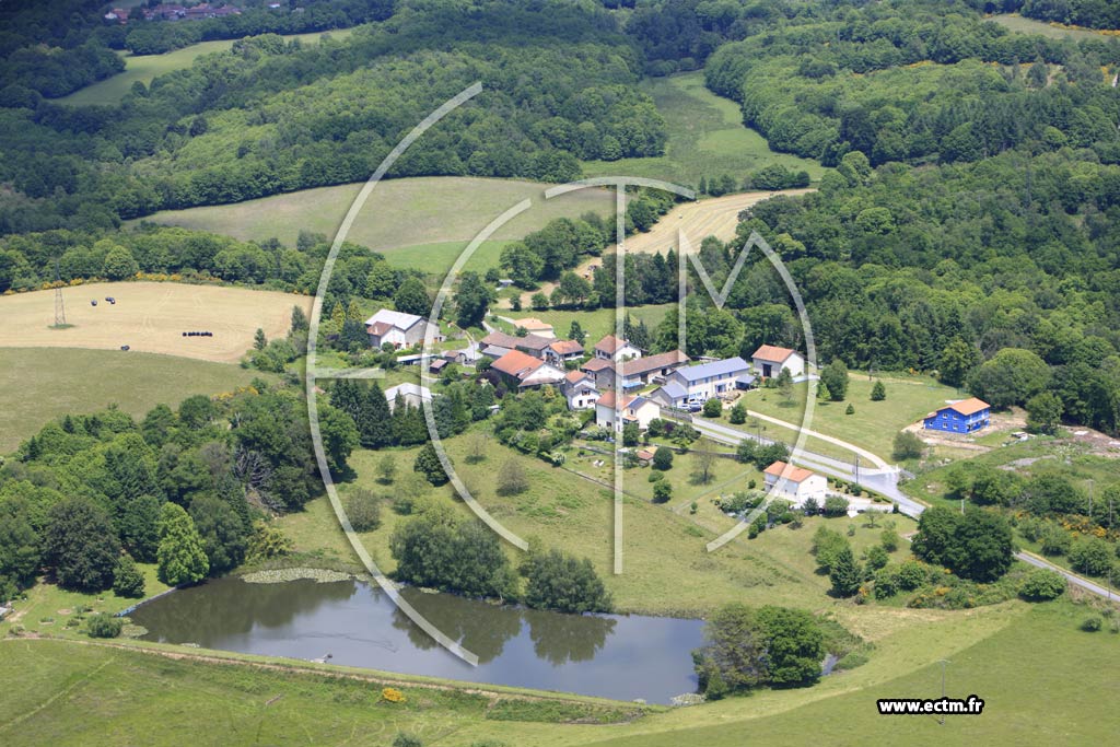 Photo arienne de Bonnac-la-Cte (Maison Neuve)