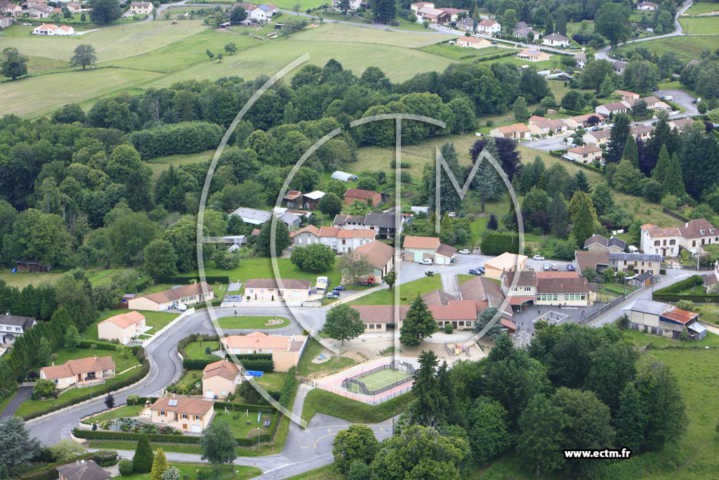 Photo arienne de Bonnac-la-Cte (Ville)