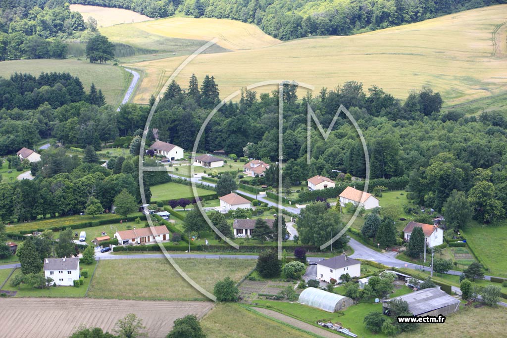 Photo arienne de Bonnac-la-Cte (Ville)