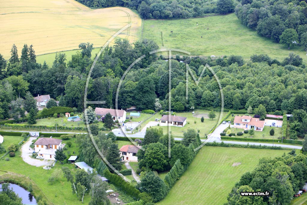 Photo arienne de Bonnac-la-Cte (Ville)