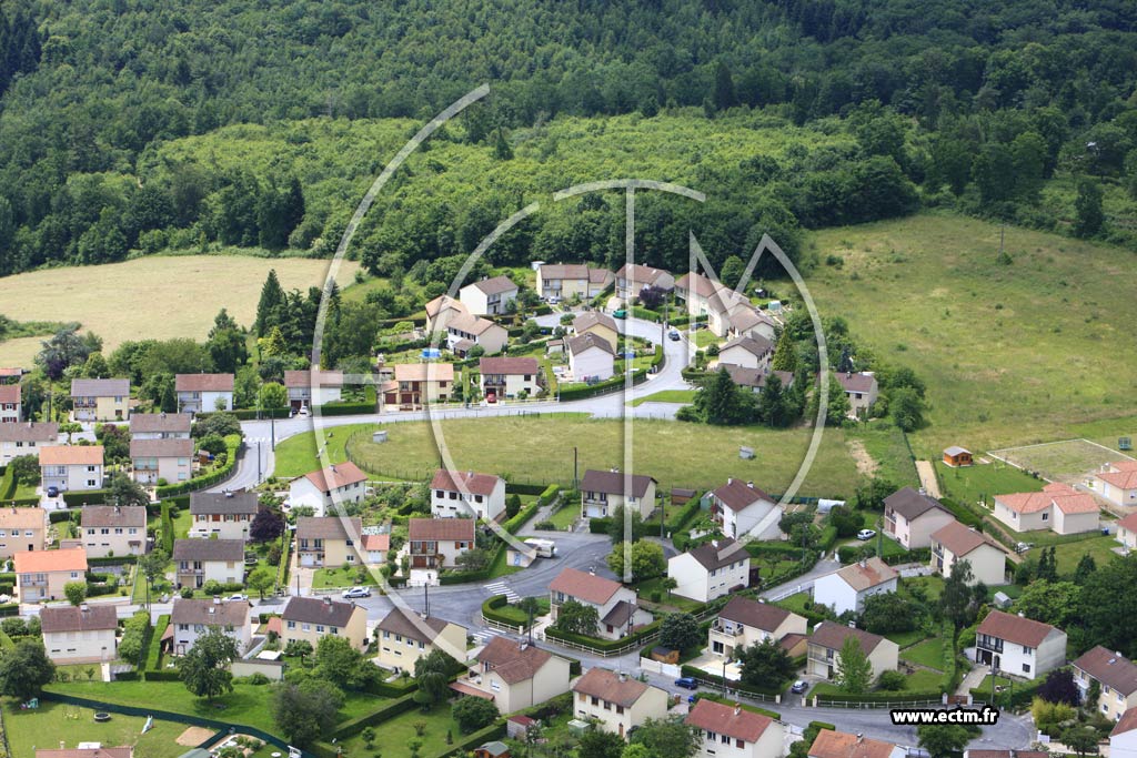 Photo arienne de Rilhac-Rancon (La Croix du Sud)