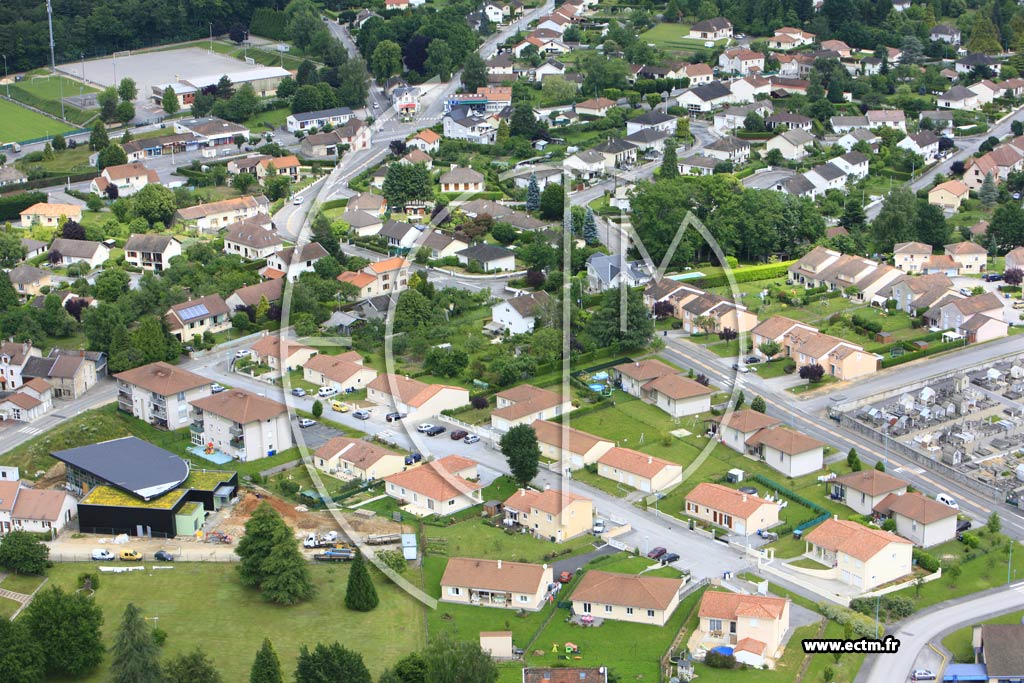 Photo arienne de Rilhac-Rancon (La Croix du Sud)
