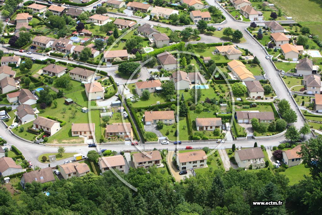 Photo arienne de Rilhac-Rancon (Le Prs de la Biche)