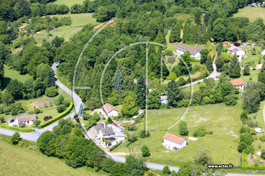 Photo arienne de Saint-Jouvent (Font-Besse)