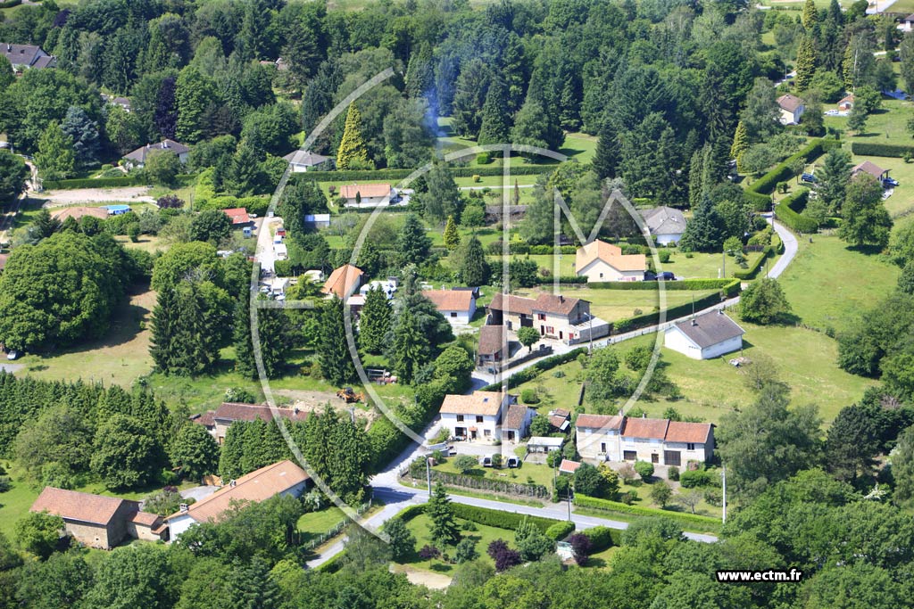 Photo arienne de Saint-Jouvent (Font-Besse)