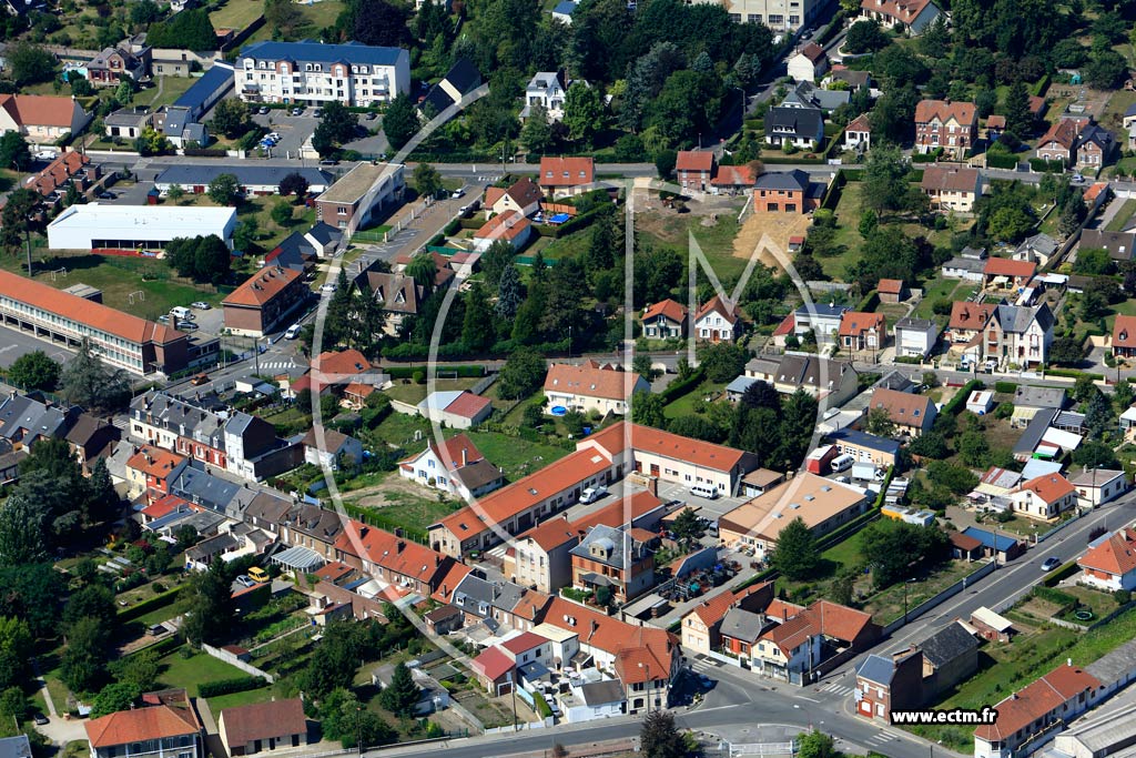 Photo arienne de Chauny (Centre-Est)