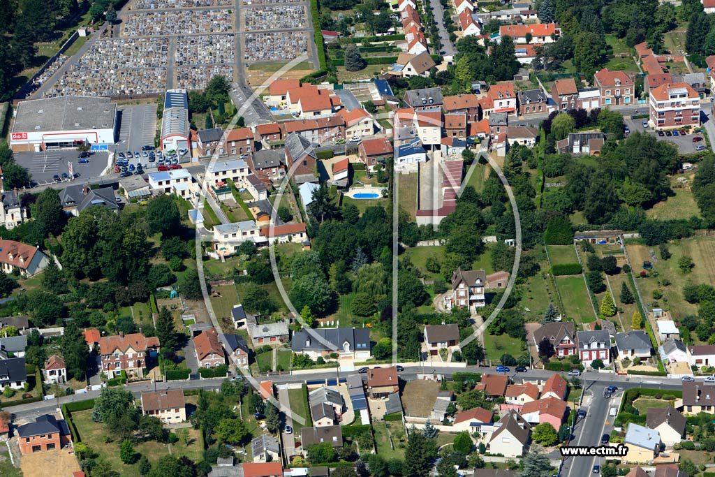 Photo arienne de Chauny (Centre-Est)