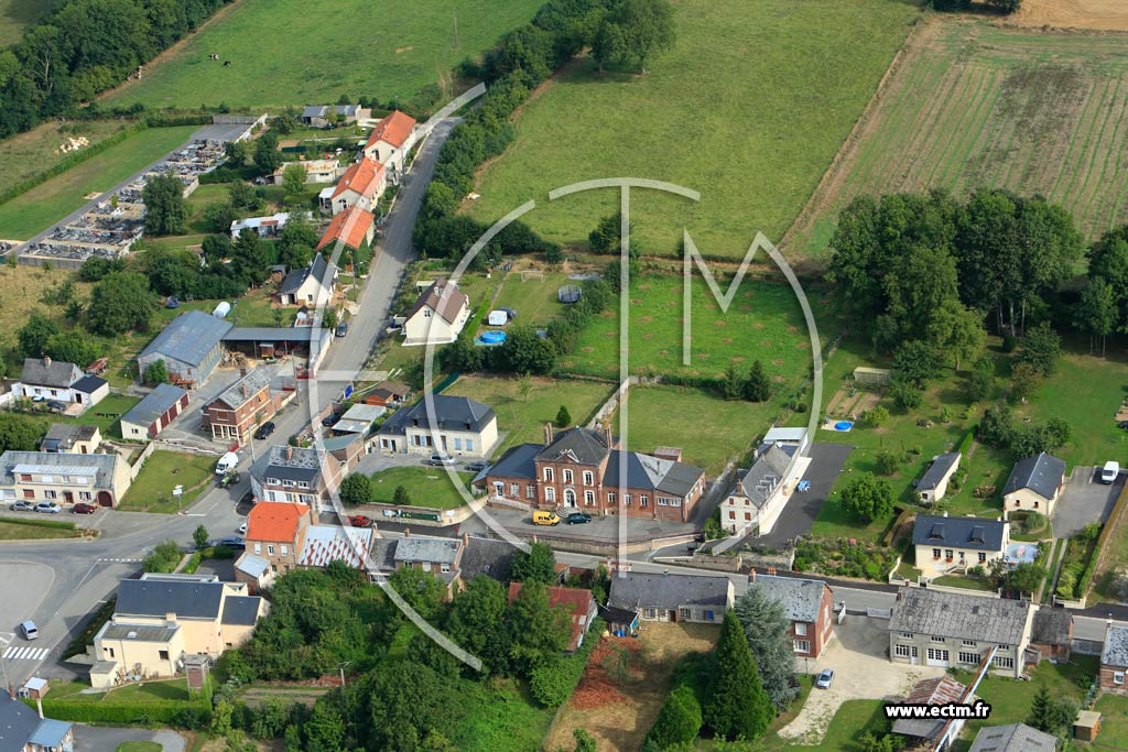 Photo arienne de Tavaux-et-Pontsricourt