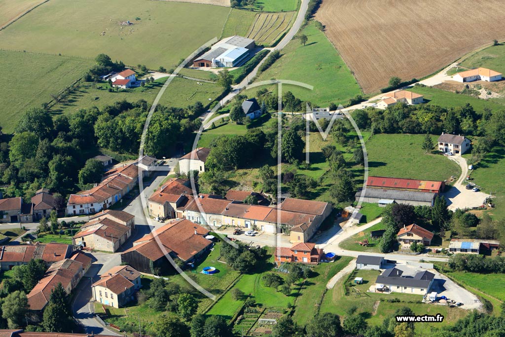 Photo arienne de Les Hauts-de-Che (Hargeville sur Che)