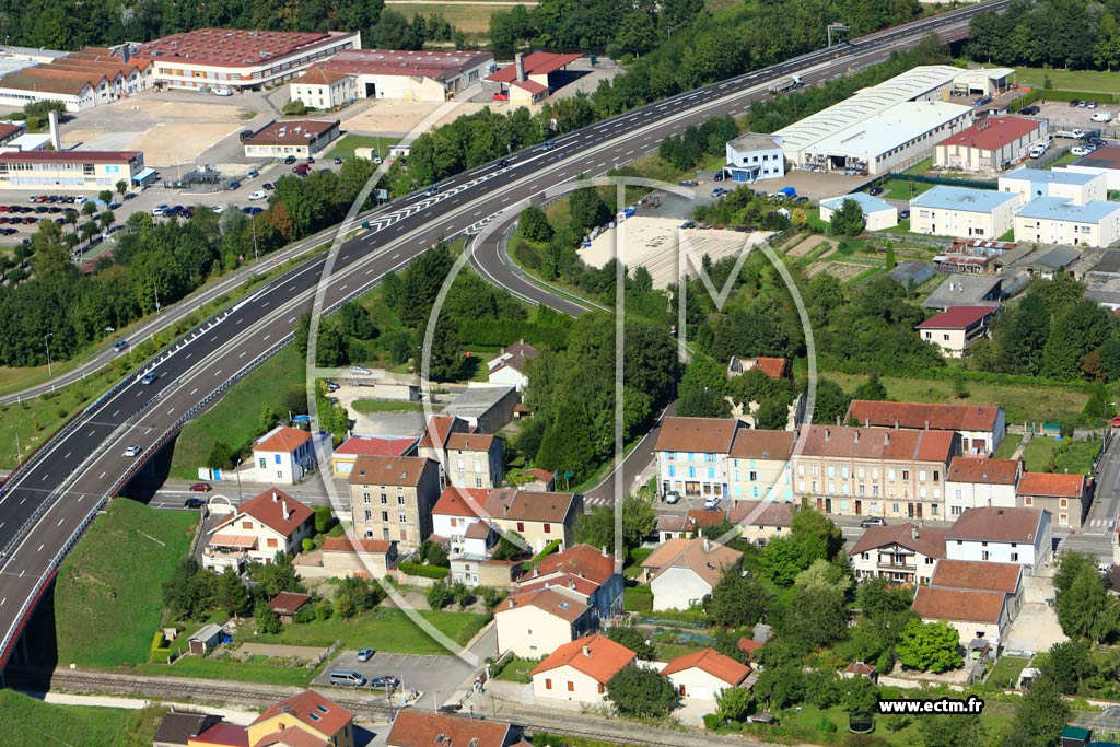 Photo arienne de Ligny-en-Barrois