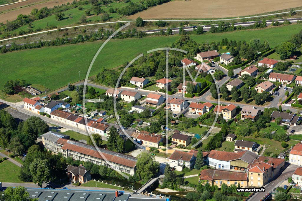 Photo arienne de Ligny-en-Barrois