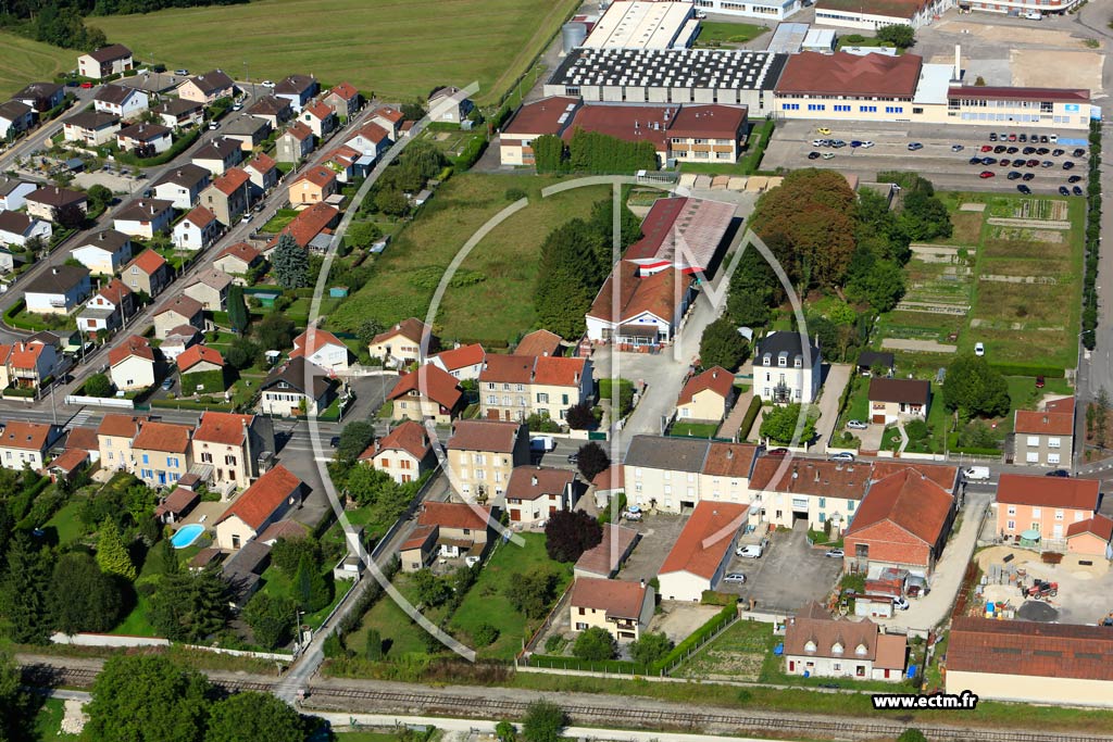 Photo arienne de Ligny-en-Barrois