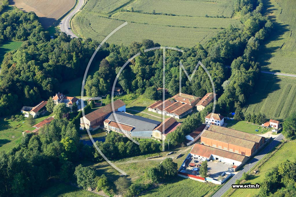 Photo arienne de Robert-Espagne (Forges de Pont-sur-Saulx)