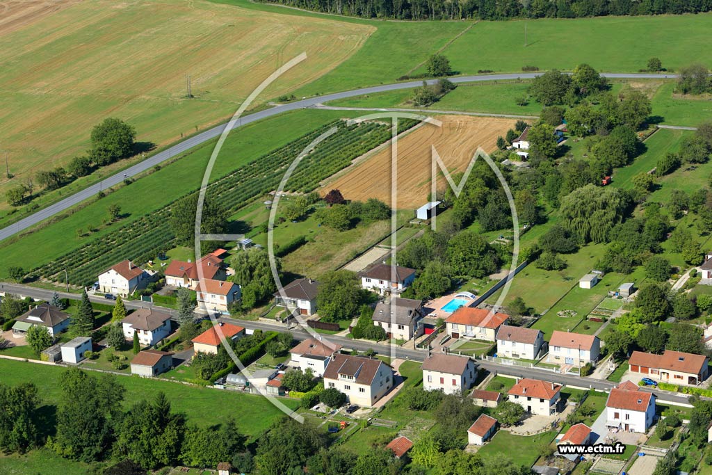 Photo arienne de Tronville-en-Barrois