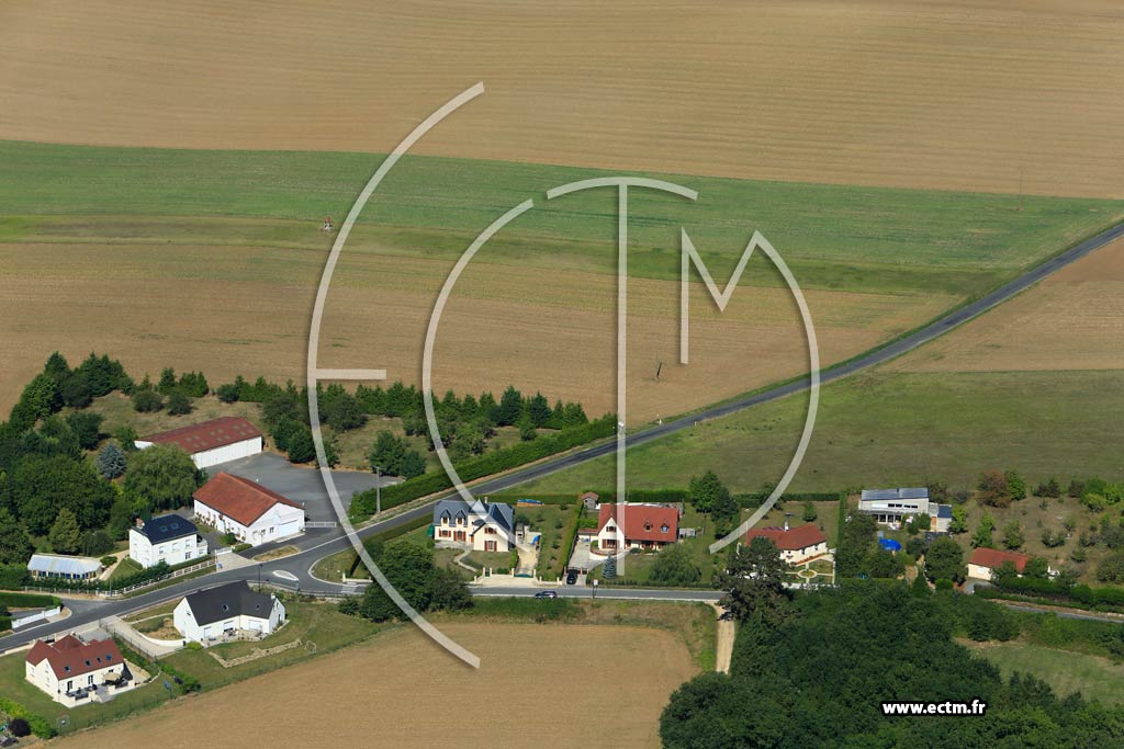 Photo arienne de Montigny-sur-Vesle (Les Vantaux)