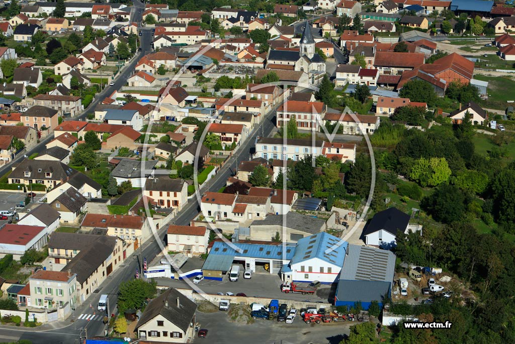 Photo arienne de Fagnires