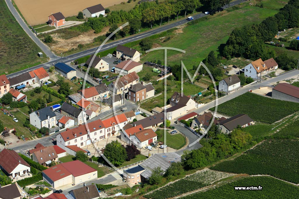 Photo arienne de Brugny-Vaudancourt (Vaudancourt)