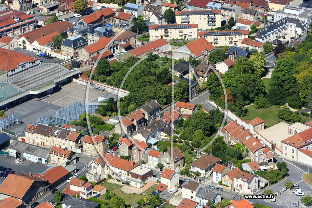 Photo arienne de pernay (Centre-Est)