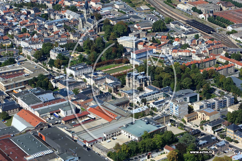 Photo arienne de pernay (Centre-Est)