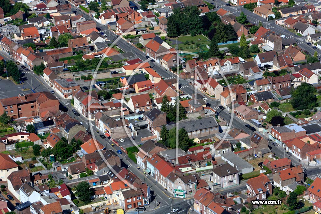 Photo arienne de Annay (Rue Lon Boursier)