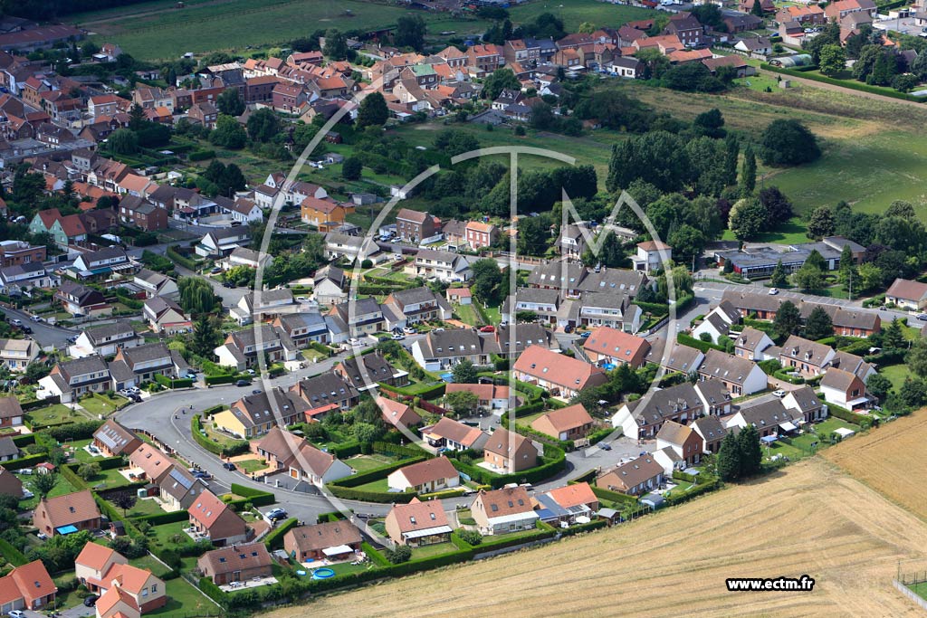 Photo arienne de Auchy-les-Mines