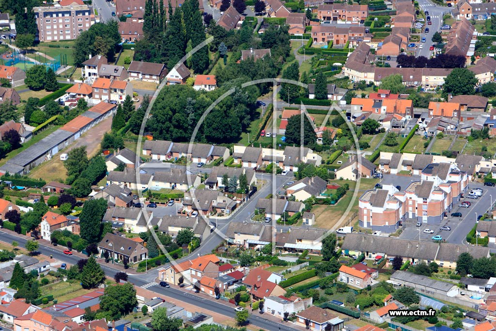 Photo arienne de Carvin (Chemin des Millionnaires)