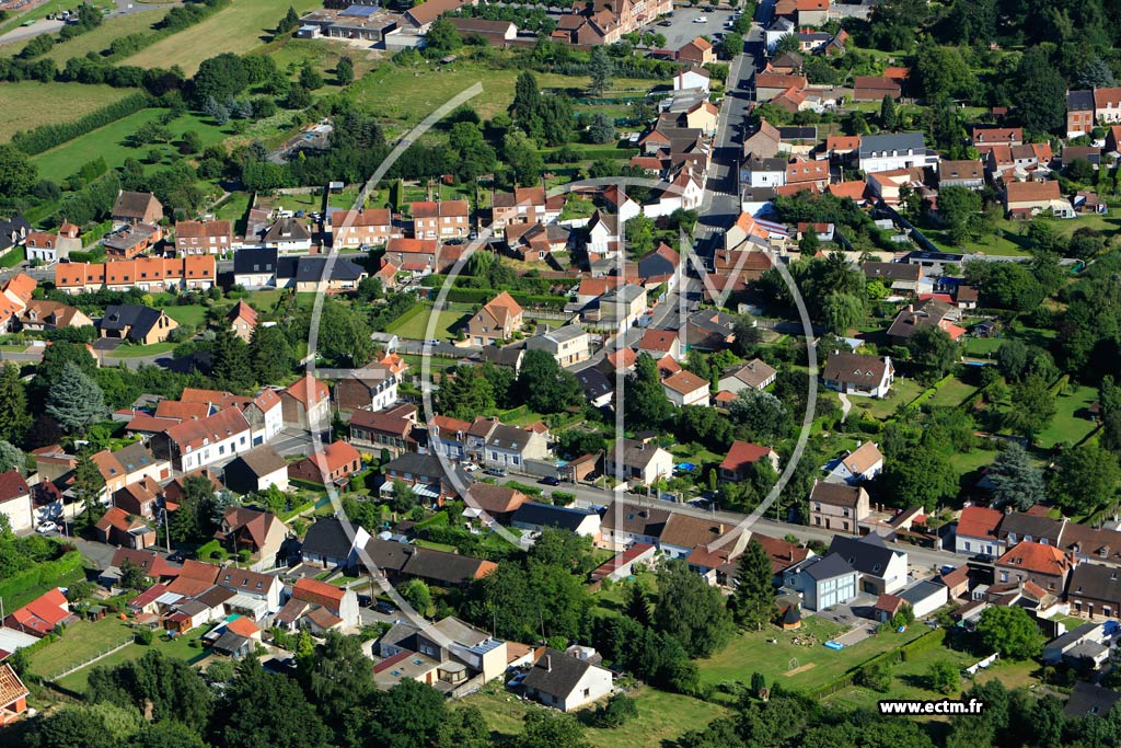 Photo arienne de Givenchy-en-Gohelle