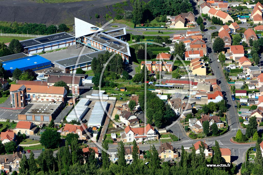 Photo arienne de Hnin-Beaumont (Quartier du Boulevard des Frres Letermes)