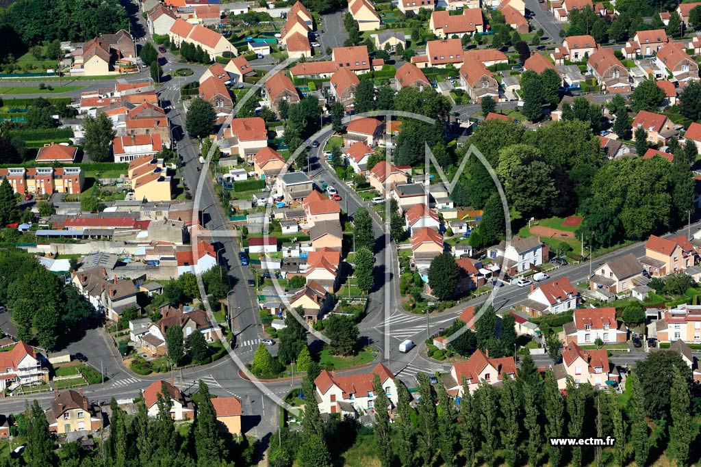 Photo arienne de Hnin-Beaumont (Quartier du Boulevard des Frres Letermes)