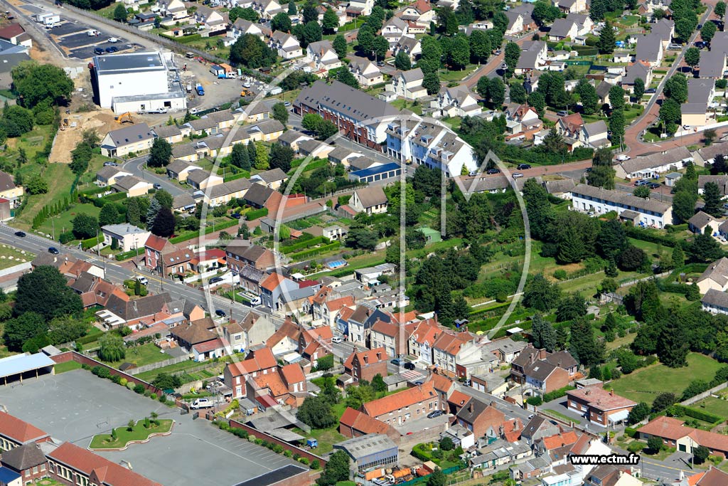 Photo arienne de Noyelles-Godault (Quartier de l'Avenue de la Rpublique)