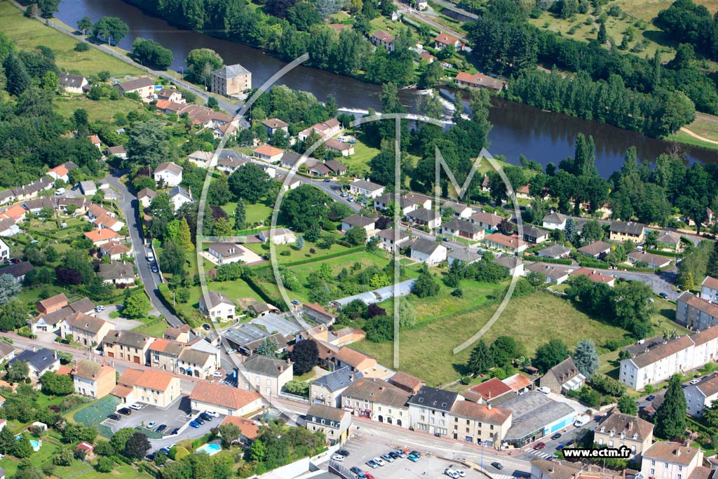 Photo arienne de Aixe-sur-Vienne