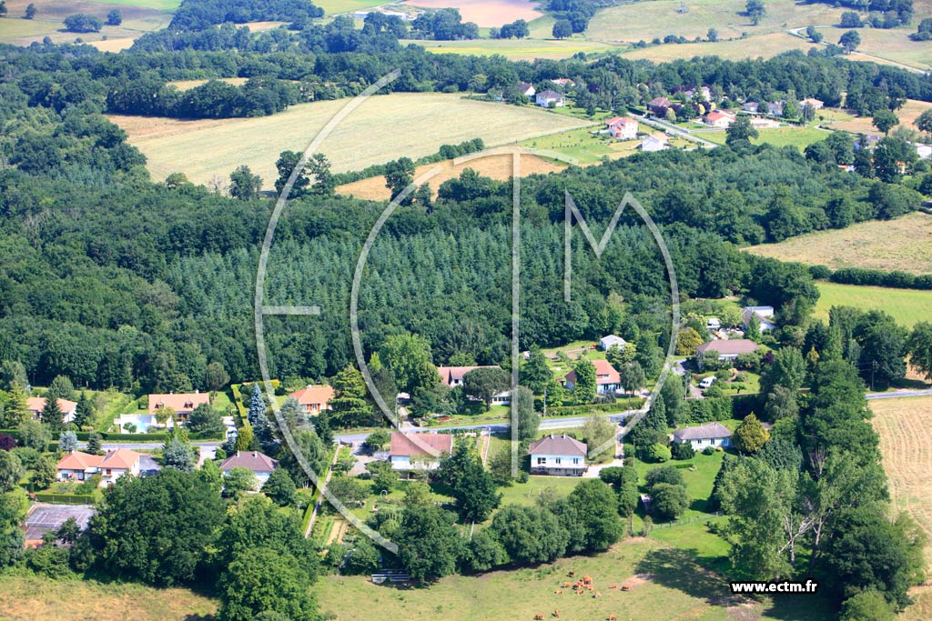 Photo arienne de Aixe-sur-Vienne (Pompadour)