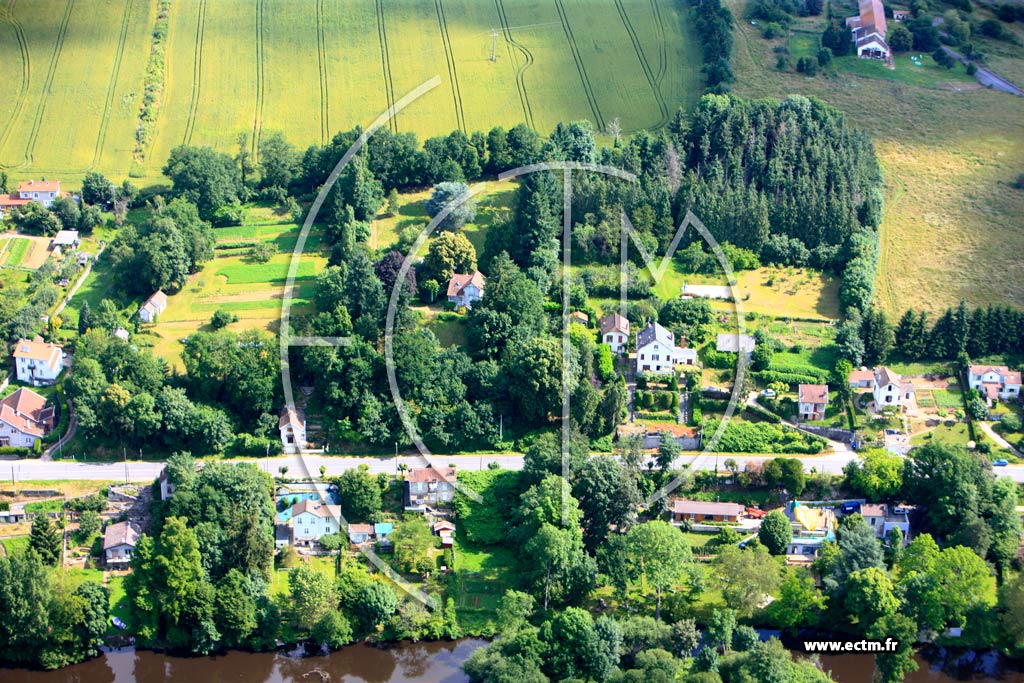 Photo arienne de Aixe-sur-Vienne (Saint Grald)