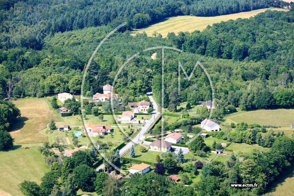 Photo arienne de Boisseuil (La Combe)