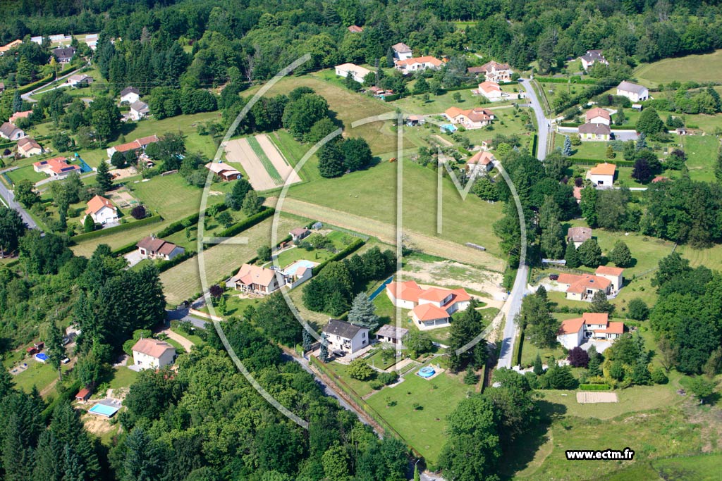 Photo arienne de Boisseuil (La Combe)