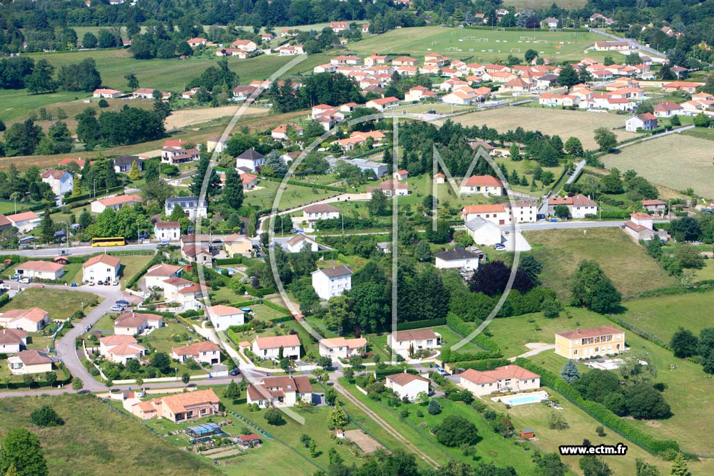 Photo arienne de Boisseuil (Les Quatre Vents)