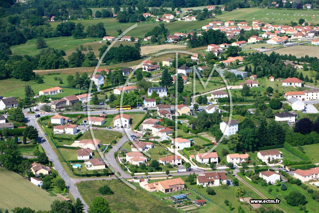 Photo arienne de Boisseuil (Les Quatre Vents)