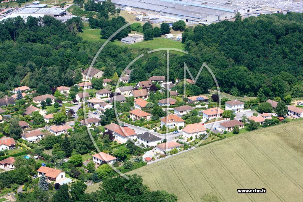 Photo arienne de Condat-sur-Vienne (La Sapinire)