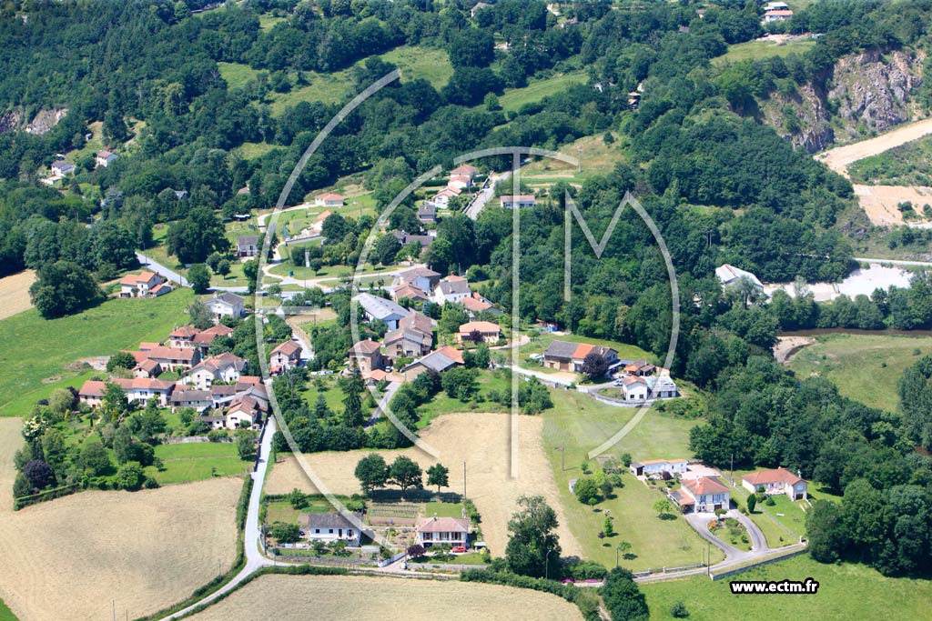 Photo arienne de Condat-sur-Vienne (Le Chambon)